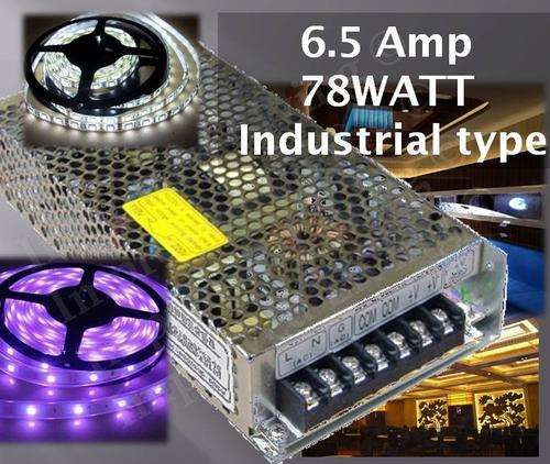 12Vdc 78Watt * 6.5A Heavy duty Power Supply for LED strip / CCTV, LED downlight & CCTV system