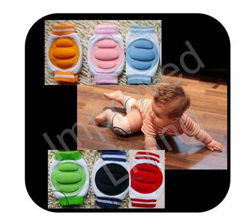 Light blue Knee pads for baby *Crawling without tears* FREE SHIPPING OPTION