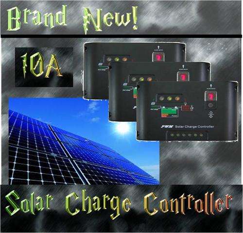 Intelligent  Solar Charge Controller -10A Adjustable Lighting and Time Control Option