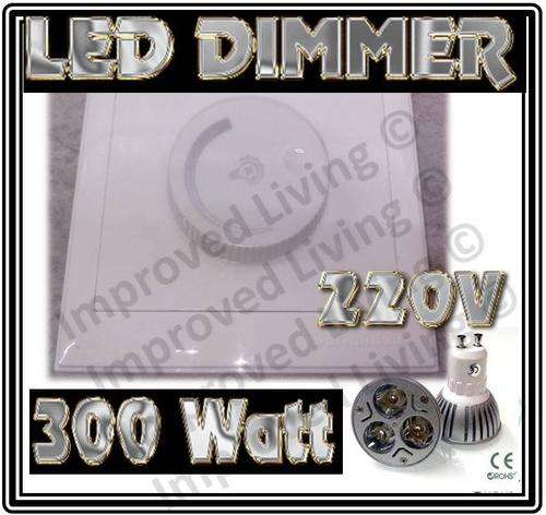 LED bulb dimmer & switch 220V - 300 Watt - Pulse -width modulation control !! - FREE SHIPPING OPTION