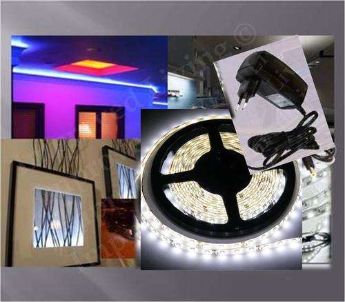 5 meter Cool White + POWER SUPPLY  **High Bright  Marine grade Waterproof **