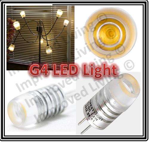 ***G4 12VDC LED Light Lamp*** 1.5 WATT High brightness** - FREE SHIPPING OPTION