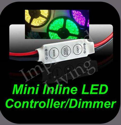 LED strip dimmer & Controller 72 Watt 12V DC single colour - FREE SHIPPING OPTION