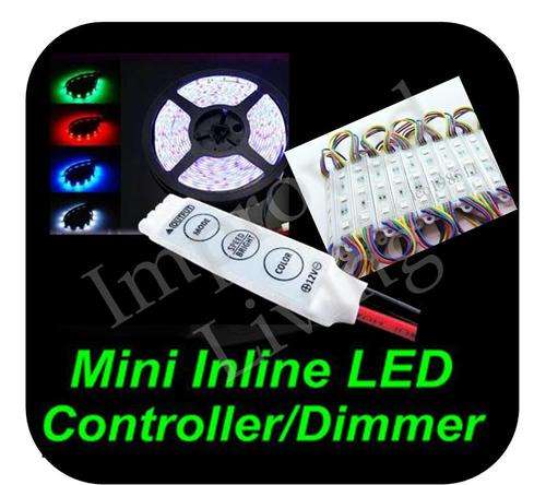 Multi colour LED strip dimmer & Controller 72 Watt 12V DC  - FREE SHIPPING OPTION