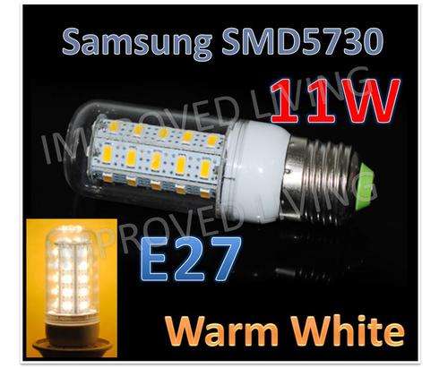***LED CORN Bulb E27*** 11 WATT Samsung 5730 * Screw in type - FREE SHIPPING OPTION