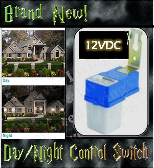 Day/Night Sensor Control Switch AC 12V 10A  *** Saves Electricity, Easy D.I.Y. Instruction*