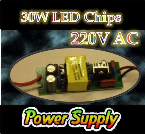 30W  220V AC LED Chips  power supply - constant current LED driver - FREE SHIPPING OPTION