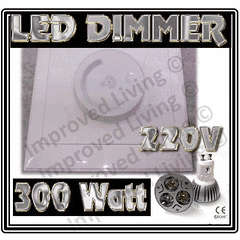 LED bulb dimmer & switch 220V - 300 Watt - Pulse -width modulation control !!