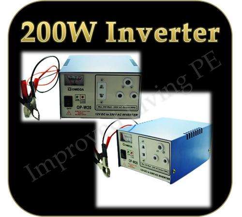 200W Inverter ** perfect solution for Load shedding - FREE SHIPPING OPTION