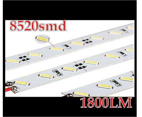 BRAND NEW 20W 8520 12Vdc 500mm  Aluminium Cool white 6000K rigid strip 1800LM*Local Stock