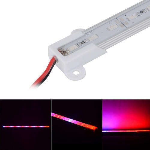 Samsung 5630 12Vdc 50cm Heavy Duty Aluminium Grow LED strip with  Blue (450-465nm) & Red (620-635nm)