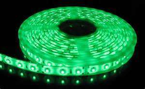 Led Strip lights 3528 60led/mtr 12V Green Non waterproof **5 meter roll*IN STOCK**