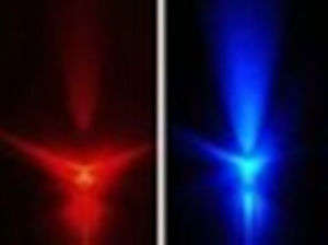 Flashing ON/OFF 5mm LED - Red to Blue ***Alarm LED