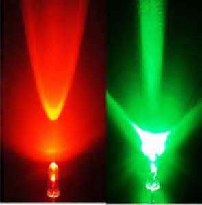 Flashing ON/OFF 5mm LED - Green to RED***Alarm LED