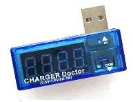 Mini USB Charger Doctor - In-line Voltage and Current Meter