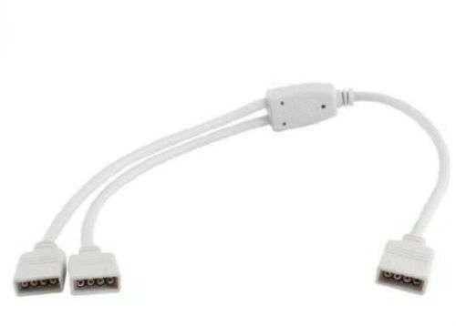 1 to 2 Ports Female Connection Cable Wire For LED RGB Strip Lights