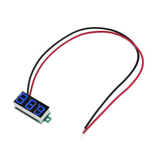 Voltmeter 3V-30V Neon Lime Yellow Colour **IN STOCK**