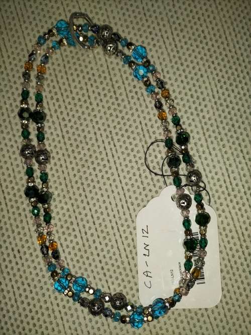 Lovely long beaded necklace. LN12
