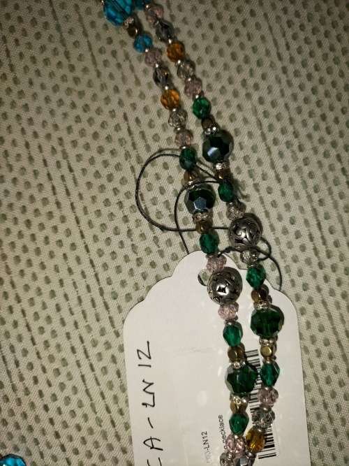 Lovely long beaded necklace. LN12