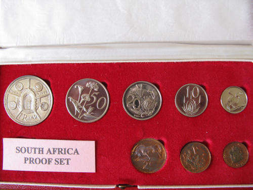 3 X PROOF SETS - 1972 + 1973 + 1974(WITH SILVER COMMEMORATIVE RAND