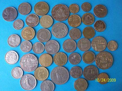 1 X BAG WORLD COINS