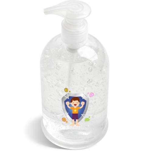 MSDS CERTIFIED - 500ML HAND SANITISER - 70% ALCOHOL BASED - WATERLESS