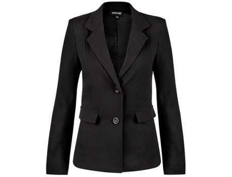 Line Long Sleeve Jacket - Black