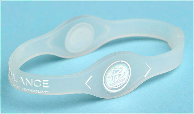 POWER BALANCE SILICONE WRISTBAND - CLEAR