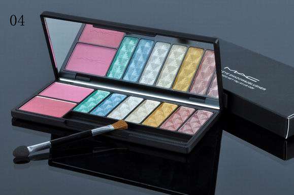 Mac 7 Colour Eye Shadows & 2 Blushers Palette - Massive Stock Clearance Sale