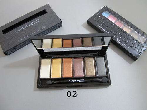 MAC 6 Colour Eye Shadow - 02 - DOUBLE VOLUME SIZE