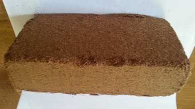 Coir Peat Briquette ( approximately 650 grams)