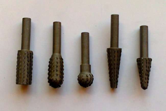 5 Piece Rotary Rasp file Set
