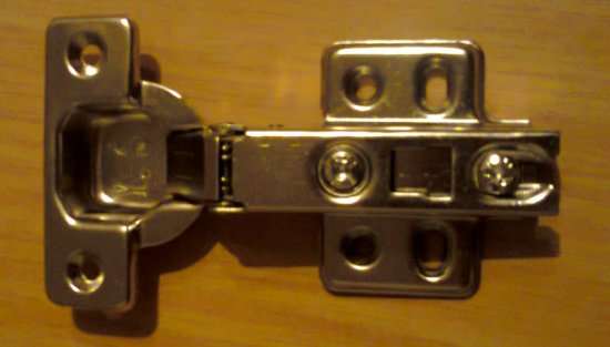 10 x Full overlay hinges