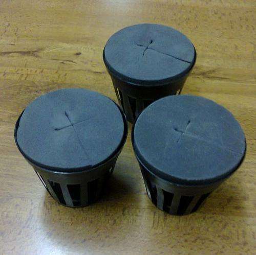 Plant collar for the 7.5 cm propagation (net) pot