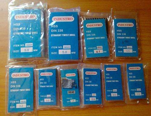 100 HSS drill bits (10 packs of 10 Drill bits)