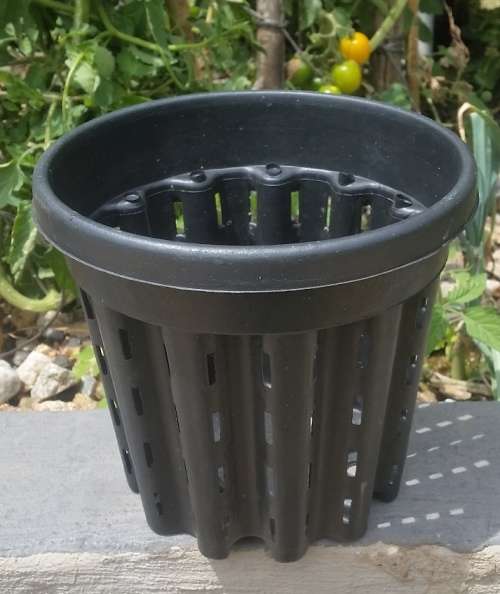 19cm x 17.5cm Round (net) propagation pot (Aquaponics, hydroponics, aquarium plants)