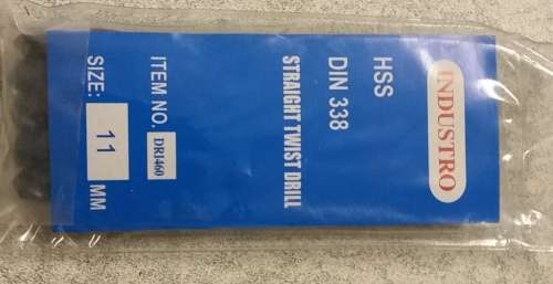 5 x 11mm HSS drill bits (1 pack of 5 Drill bits)