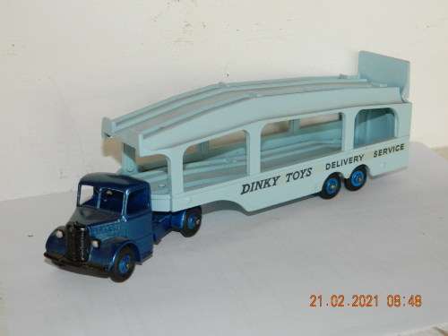 DINKY SUPERTOYS -  982  -  PULLMORE CAR TRANSPORTER