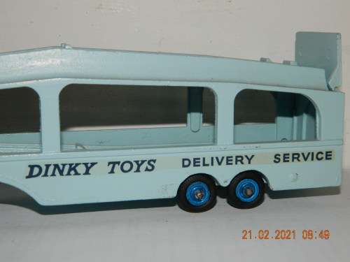 DINKY SUPERTOYS -  982  -  PULLMORE CAR TRANSPORTER