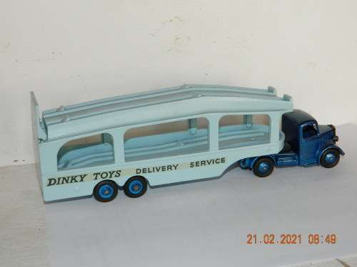 DINKY SUPERTOYS -  982  -  PULLMORE CAR TRANSPORTER