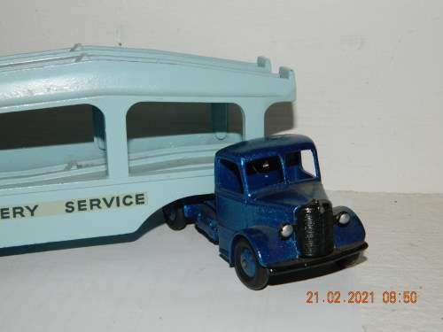 DINKY SUPERTOYS -  982  -  PULLMORE CAR TRANSPORTER