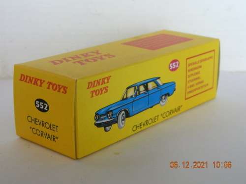 ATLAS DINKY TOYS -  552  -  CHEVROLET CORVAIR