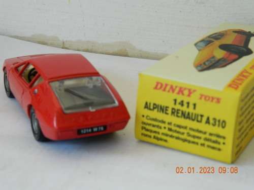 DINKY TOYS (ATLAS GROUP)  -  1411  -  ALPINE RENAULT  A 310