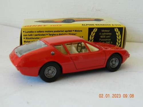 DINKY TOYS (ATLAS GROUP)  -  1411  -  ALPINE RENAULT  A 310
