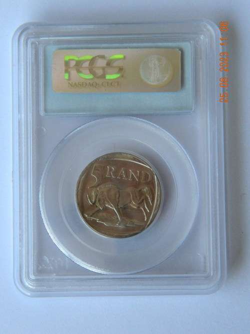 MANDELA  - 2000 - 5 RAND COIN