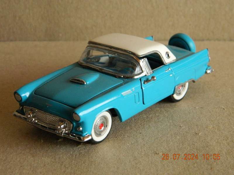 FRANKLIN MINT  -  1956  -  FORD THUNDERBIRD