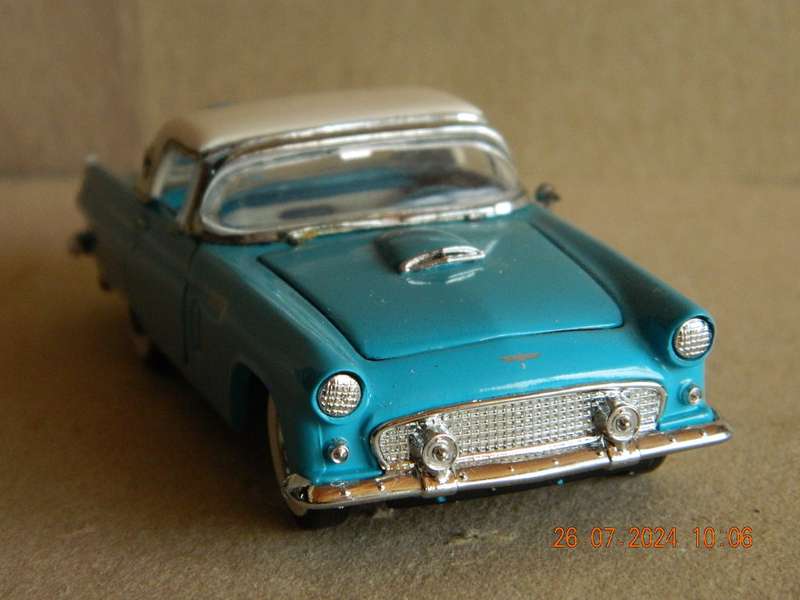 FRANKLIN MINT  -  1956  -  FORD THUNDERBIRD
