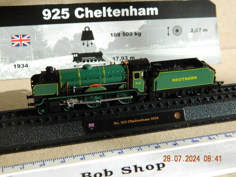 AMER.COM COLLECTION -  -   925 CHELTENHAM -  1934 - SOUTHERN LOCOMOTIVE