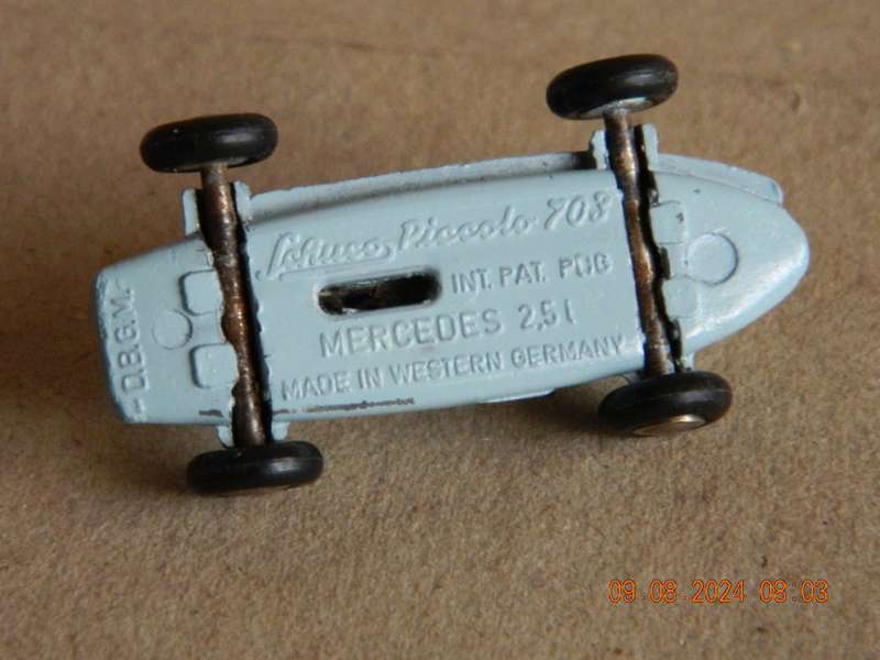 SCHUCO PICCOLO  -  703  -  MERCEDES 2,5 LITRE RACING CAR