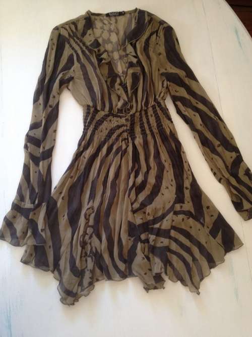 Chiffon long top